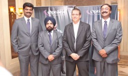 Team OptiTex: (From L to R) M. Sridharan, Regional Manager (India-South & Sri Lanka); Parvinder Singh, GM; Ran K. Kremer, Director; and Rajiv Sud, Sales Manager