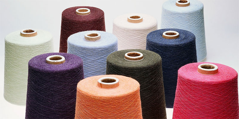 Polyester textured store yarn