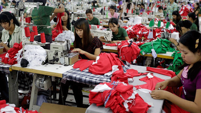 Myanmar Garment Worker