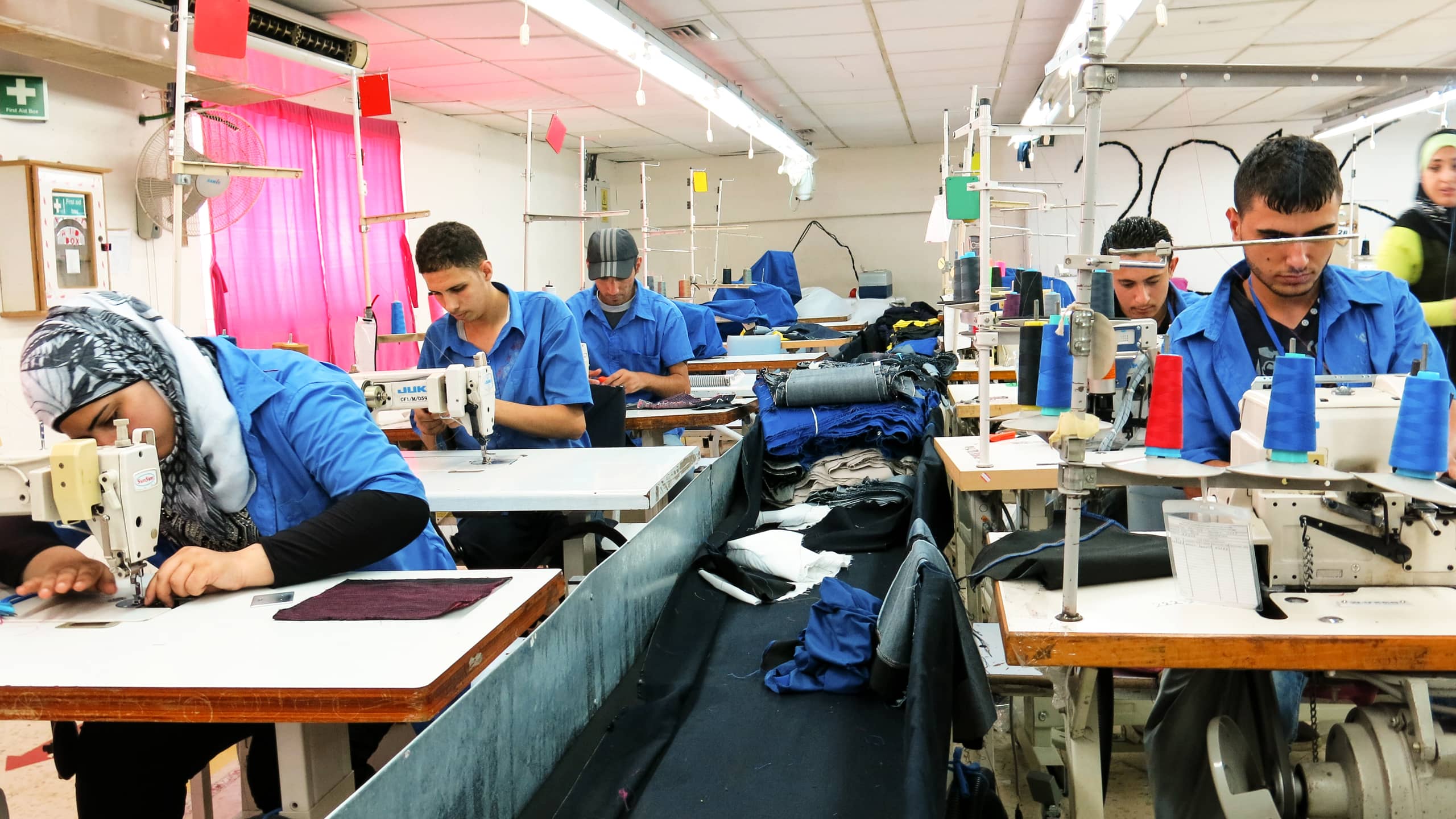 adidas factory workers