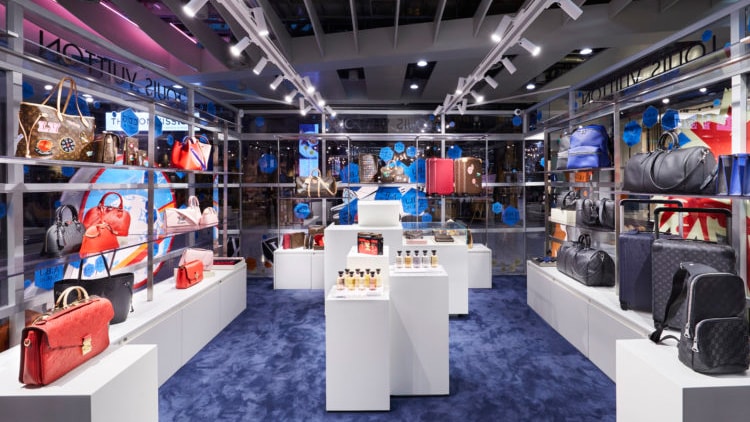 Louis Vuitton comes up with a pop-up store at Heathrow airport's T4
