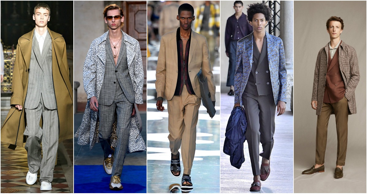 Men go casual - Top S/S'19 menswear trends from London & Milan ...