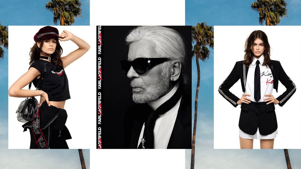 Karl Lagerfeld partners with LA e-retailer Revolve for Kaia Gerber ...