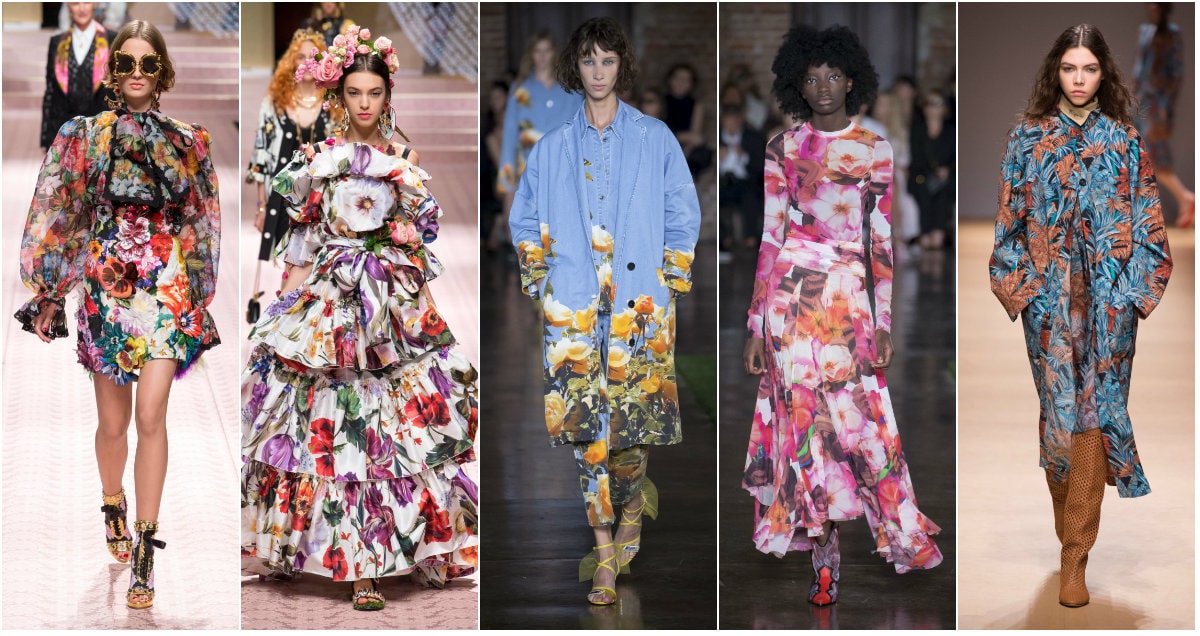 Milan Fashion Week SS’19 Trend Spotlight: Melange of colours, and the ...