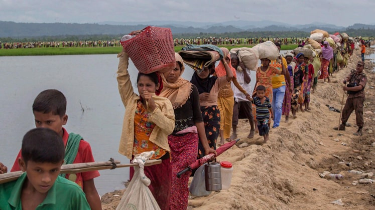 Garment factory in Myanmar