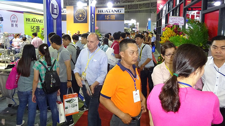 SaigonTex, over the years, has attracted good footfall