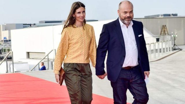 Anders Holch Povlsen and his wife Anne Holch Povlsen