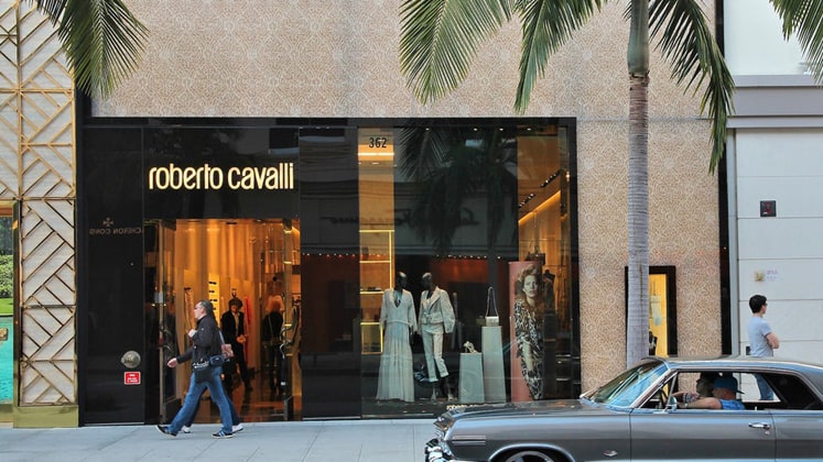 Roberto Cavalli closes US stores
