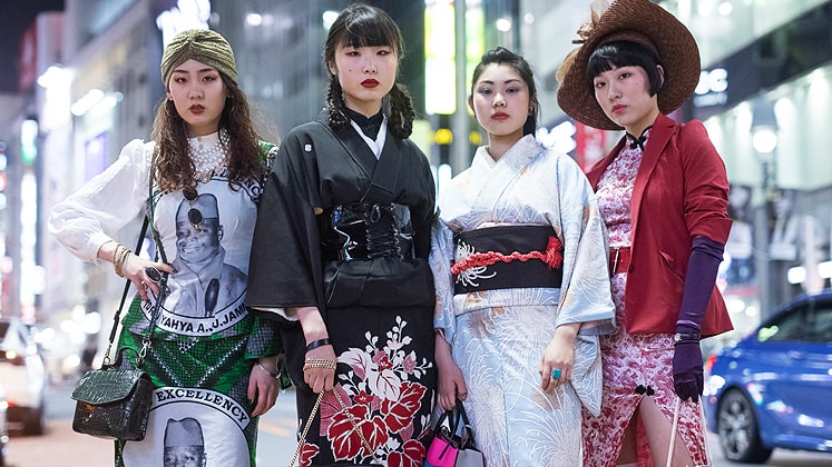 Street style - Tokyo Fashion Week 2019