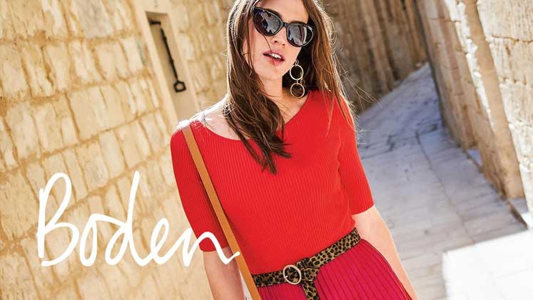 Boden's repurposed clothing collection is perfect for summer