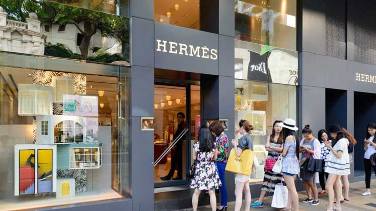 Hermes sees rise in Asia sales! 14.7% growth in Q2 | Retail News France