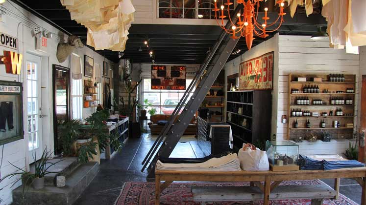 Imogene + Willie, refurbished gas station in Nashville-min