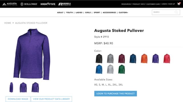 Augusta Sportswear Brands