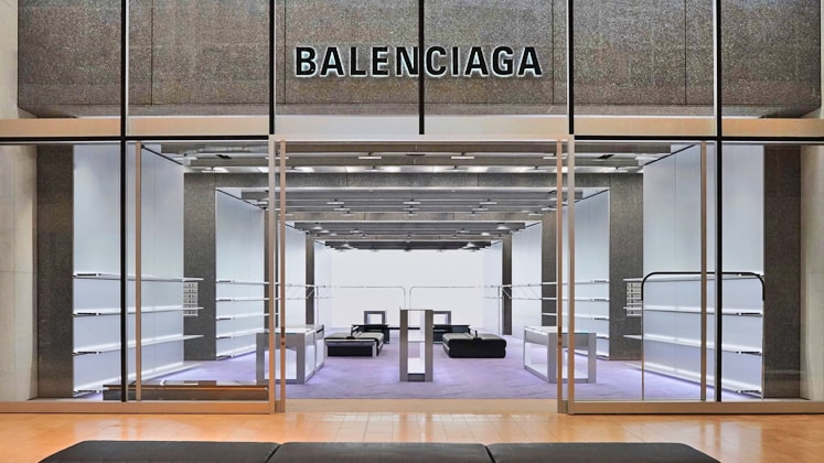 Balenciaga opens flagship store in 