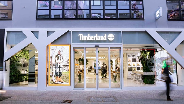 Timberland's maiden eco-concept outlet 