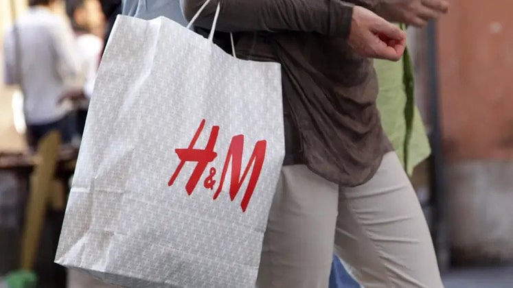 H & m top bags india