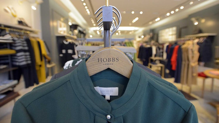 Luxury womenswear brand Hobbs' turnover drops by 51% to £65.1 million