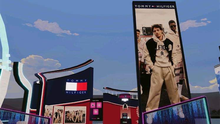 hensynsløs Lada Ombord Tommy Hilfiger brings virtual Spring 2022 collections in the first-ever  Decentraland Metaverse Fashion Week | Apparel Resources