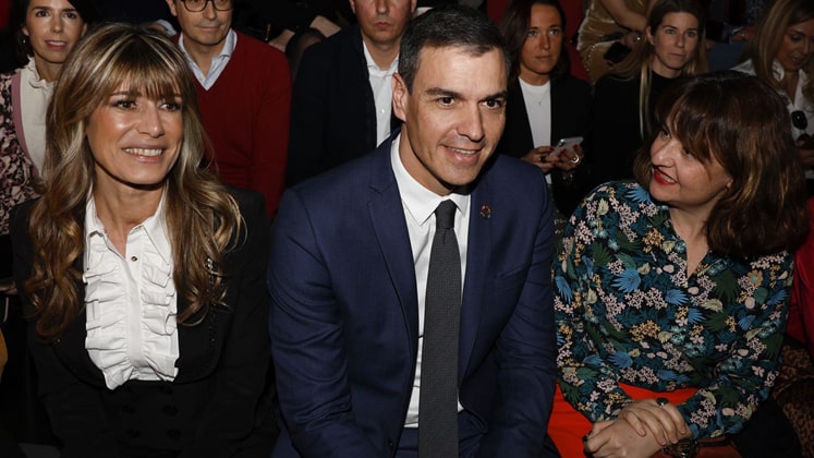 El presidente del Gobierno español, Pedro Sánchez, asistió a MBFW Madrid