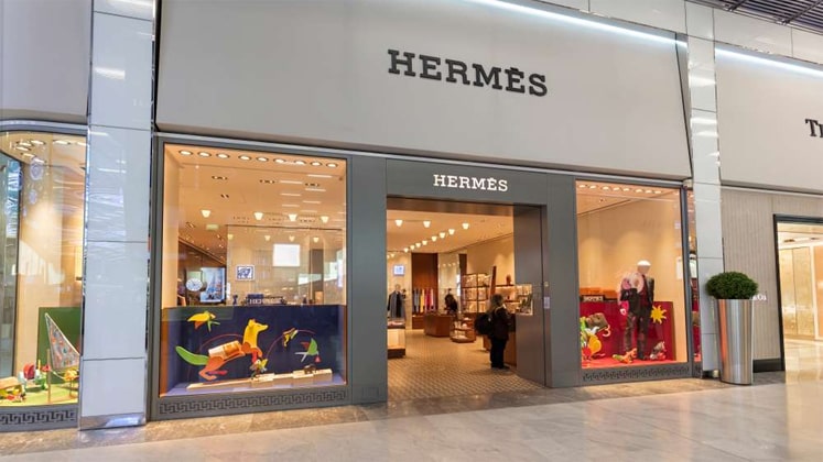 Hermès reports leather goods slow down