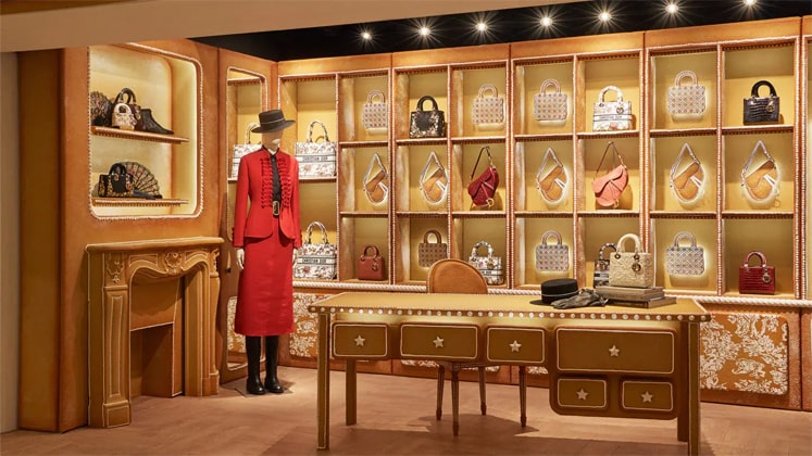 The new Louis Vuitton menswear boutique at Harrods 