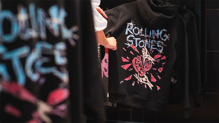 The Rolling Stones launches exclusive Hackney Diamonds apparel