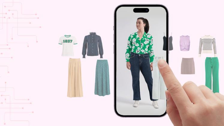 turns to AI to help customers find clothes that fit when shopping  online