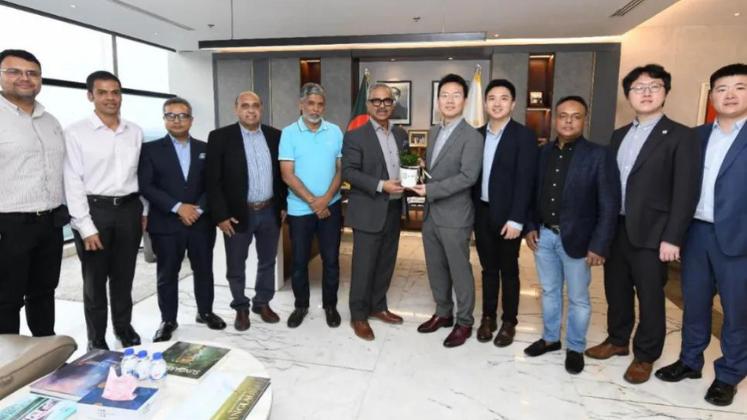 Alibaba delegation discusses collaboration with BGMEA
