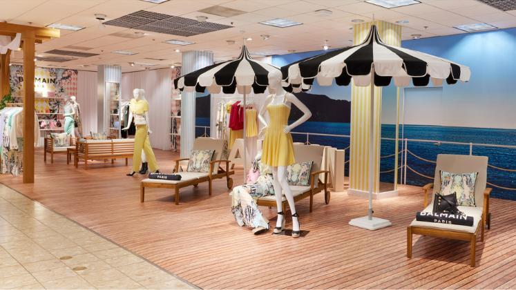 Neiman Marcus launches Balmain Beach Club