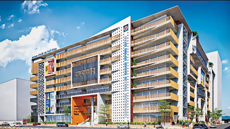 Sheikh Hasina inaugurates construction of new Bangabazar Wholesale Market