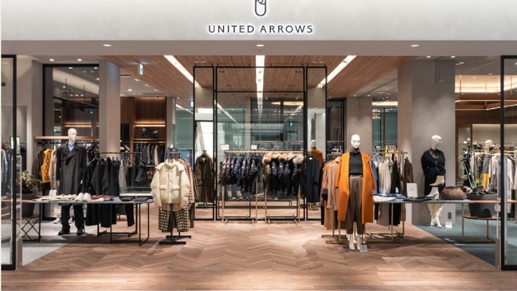 United Arrows sees revenue jump by 3.2 per cent