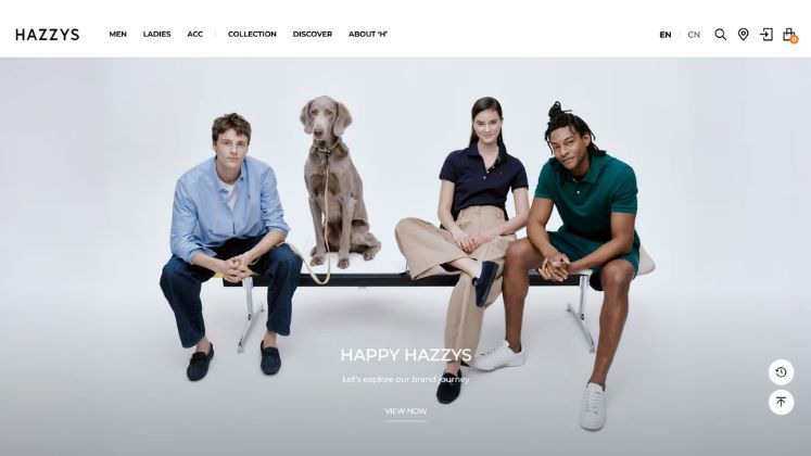 LF launches global online site for HAZZYS to boost international reach