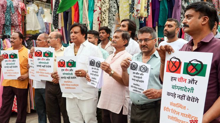 Retailers in Indore reportedly boycott Chinese, Bangladeshi garments