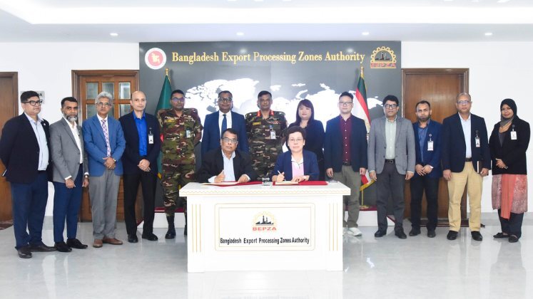 BEPZA EZ secures 50th investor with US $ 27.57 million apparel project