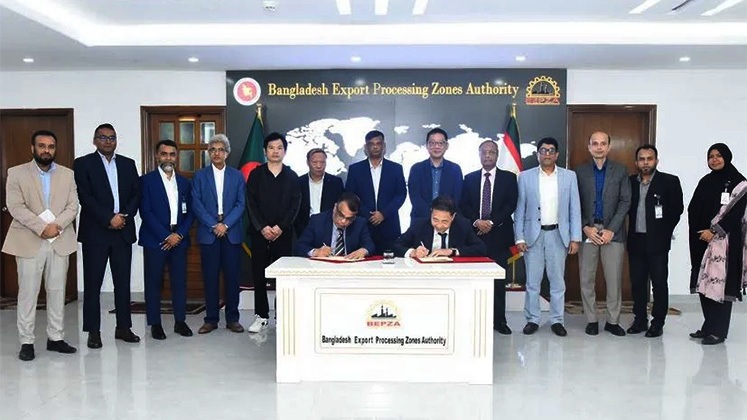 Chinese Apparel manufacturer to invest US $ 10.32 million into new factory in Bepza EZ