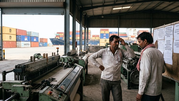 West Asia Conflict Triggers Industrial Strain in Gujarat as Textile Mills Cut Operations