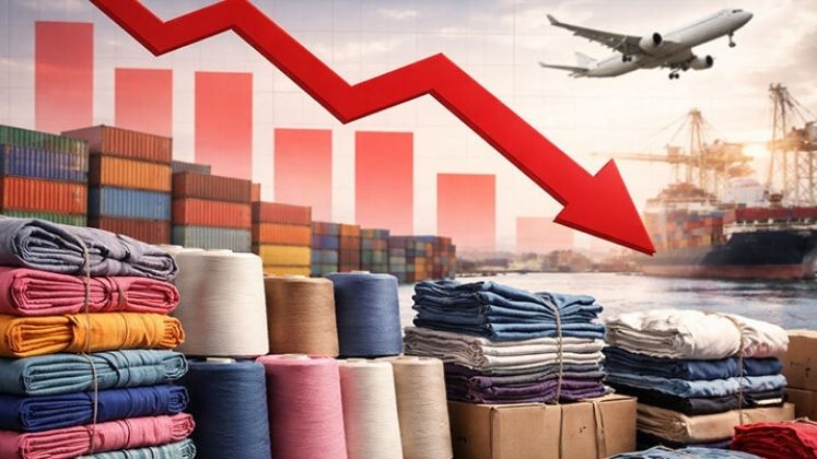Indian Apparel Exports Fall 11.66% Despite 3.59% Growth in Textile Shipments