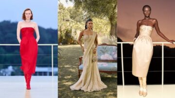 Strapless Return as A/W 2026’s Unlikely Silhouette