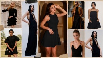 The Little Black Dress Is Back as Fashion’s Hero Buy