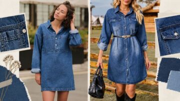 Indigo Returns as Autumn’s Defining Denim, and the Shirt Dress Leads It