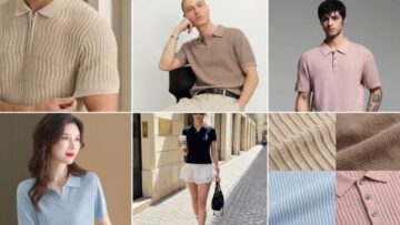 Knitted Polos Step into the Mid-season Wardrobe