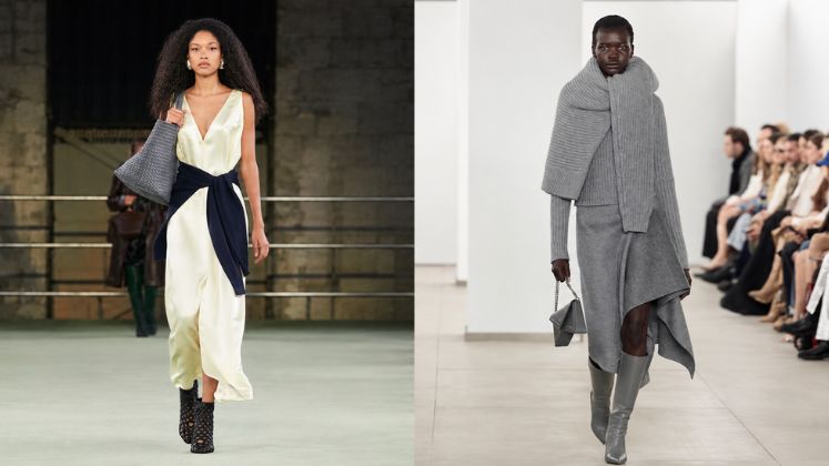 The Tied Sweater Is Fashion's New Favourite Layering Trick