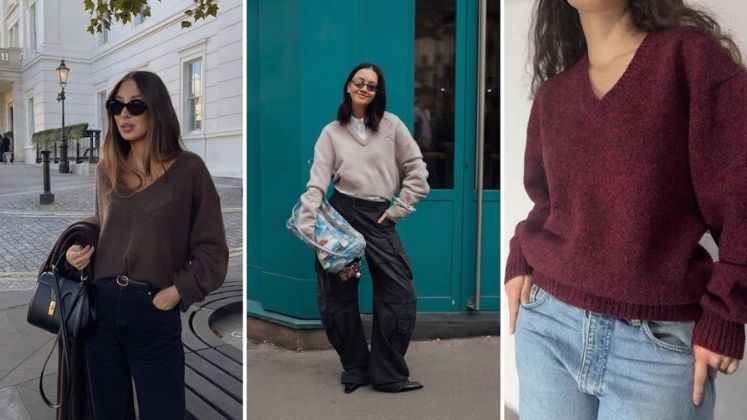 The V-Neck Jumper Returns for Autumn 2026, Bolder and Better Than Before The V-Neck Jumper Returns for Autumn 2026, Bolder and Better Than Before